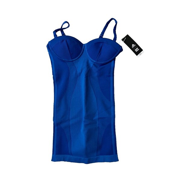 Adidas x Ivy Park HD0260 Bodycon Dress Glory Blue ( S ) - Picture 6 of 9
